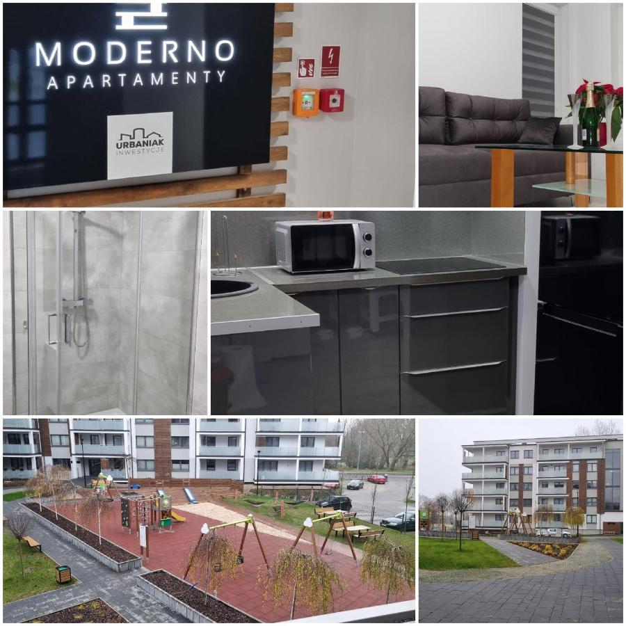 Apartament Unibal Szczecinek Esterno foto